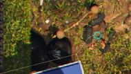 You can find the outpost in a clearing near the Snackbar shack by the trash bag (Image via Obsidian Entertainment)